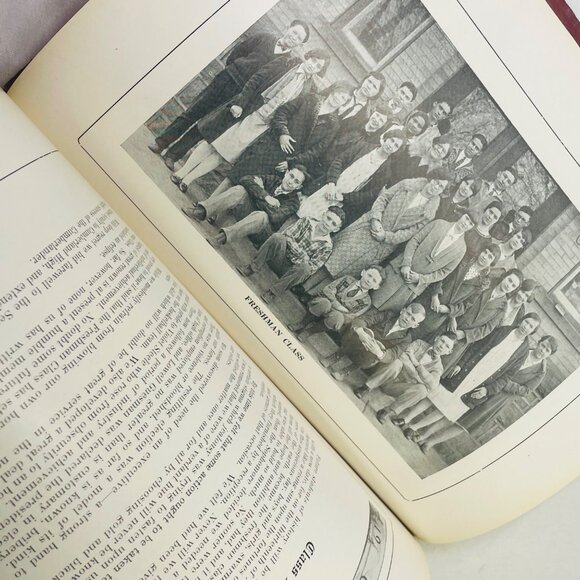 The Cumberlander 1927 Yearbook - Rich Maroon Embossed Cover - Picture 11 of 11